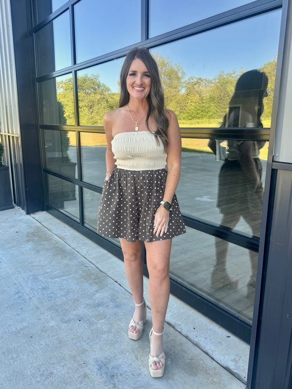 Polka Dot Romper