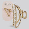 Gold Claw Clip
