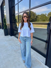 White Cotton Tee