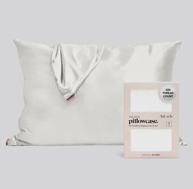 Satin Pillowcase-Ivory