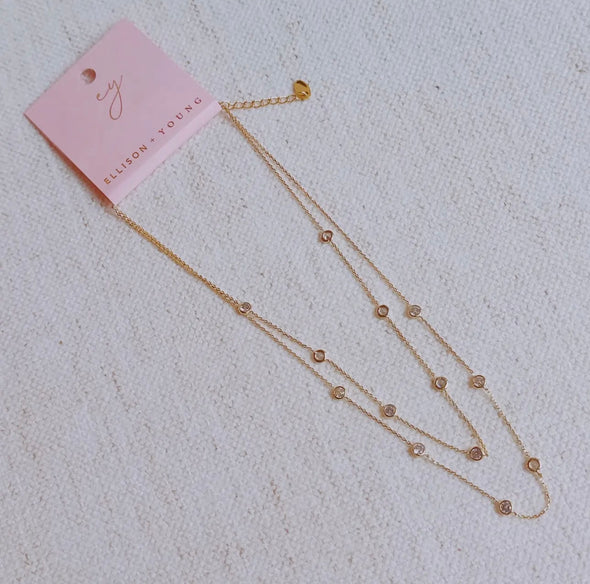 Crystal Layer Necklace