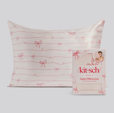 Satin Bow Pillowcase