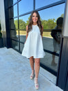 White A Line Dress