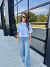 White Cotton Tee