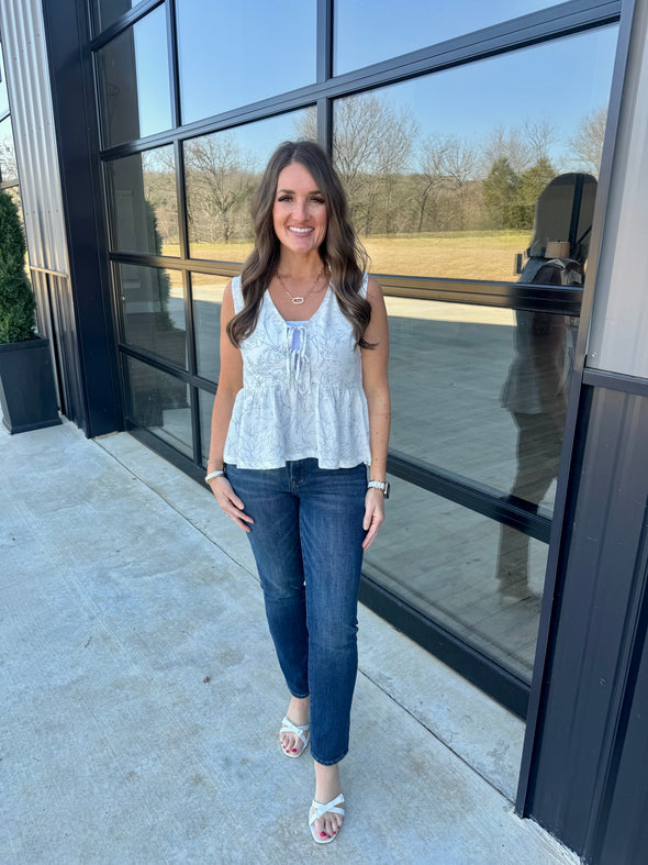 Floral Babydoll Blouse