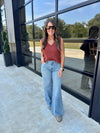 Rust V-Neck