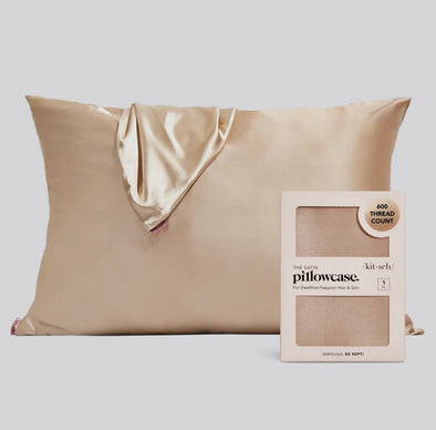 Satin Pillowcase-Champagne