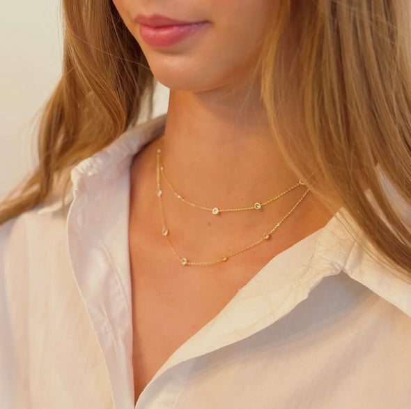 Crystal Layer Necklace