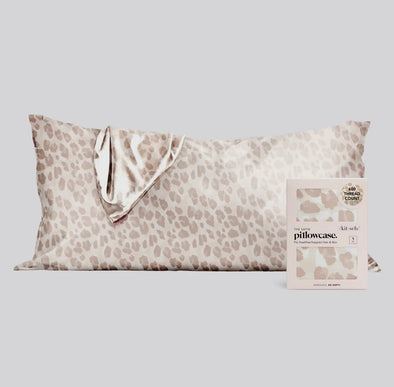 Satin King Pillowcase-Leopard