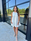 White A Line Dress