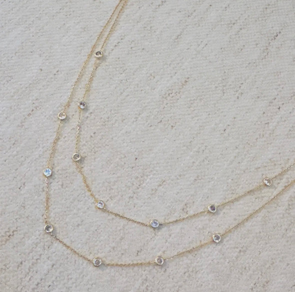 Crystal Layer Necklace