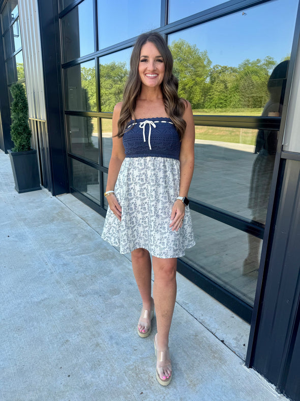 Flowy Floral Mini Dress