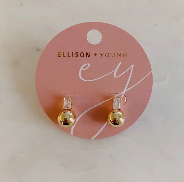 Ball Stud Earrings