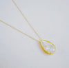 Pear Shine Necklace