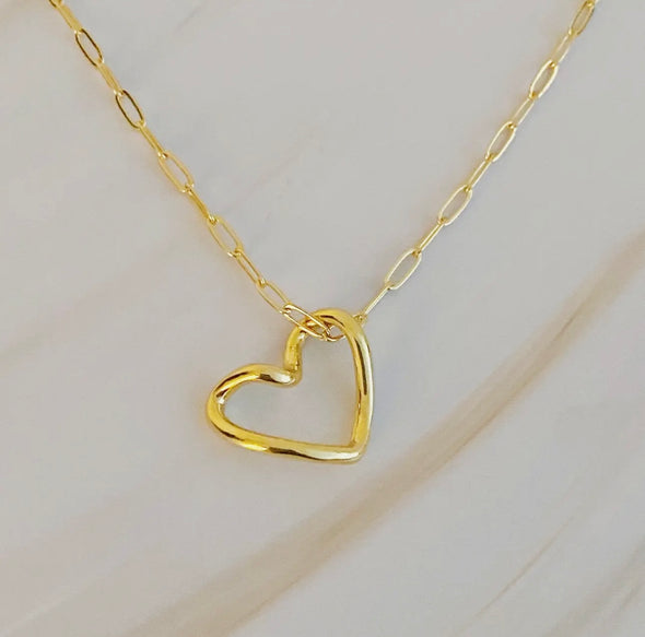 Heart & Chain Necklace